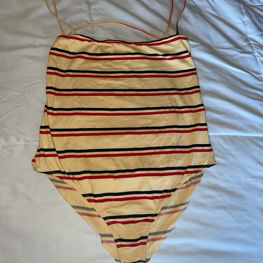 Striped Princess Polly Bodysuit